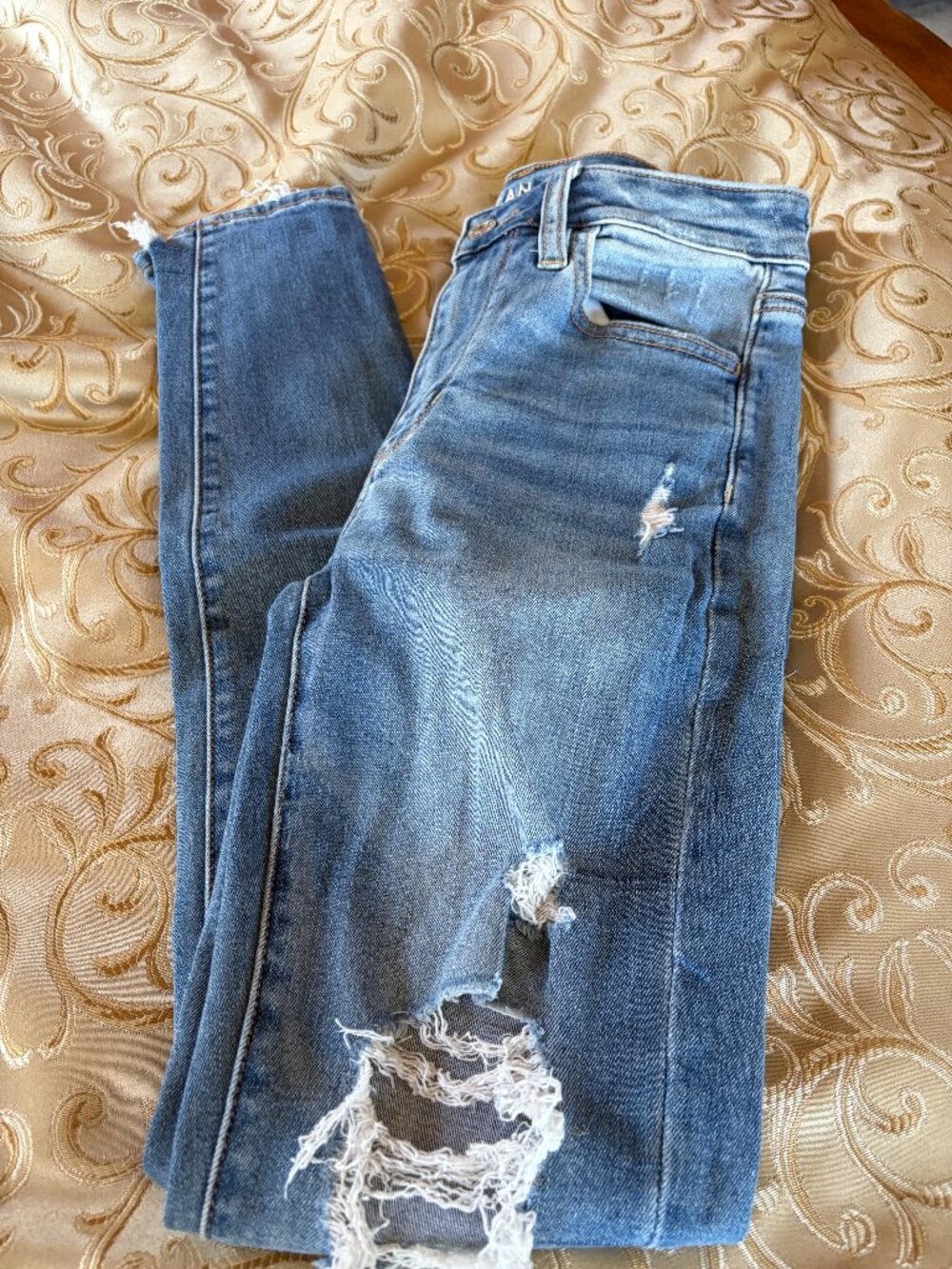 American Eagle Ripped Jeans, Size 2